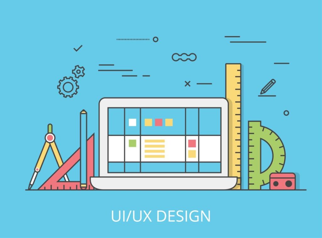 An animation exhibiting UI-UX Design 