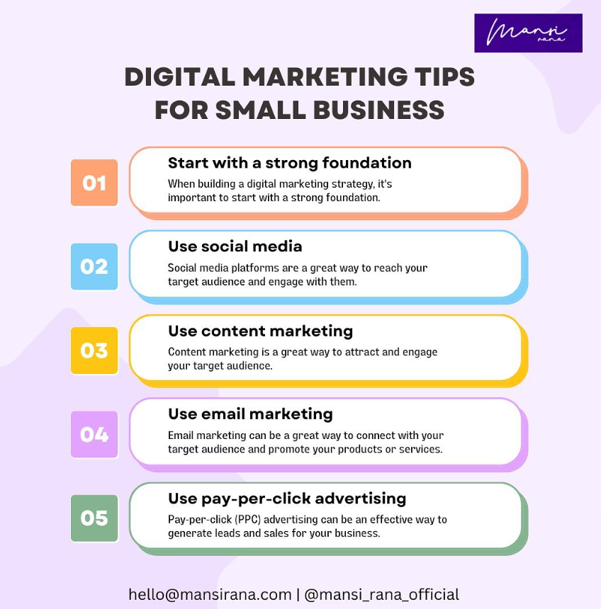 Digital Marketing Tips for Small Business