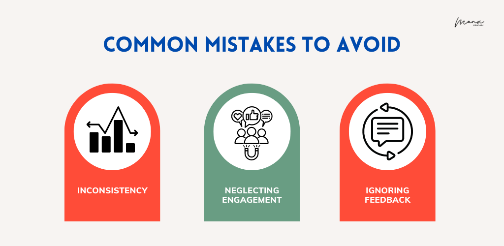 Brand Recall - Common mistakes infogrphic