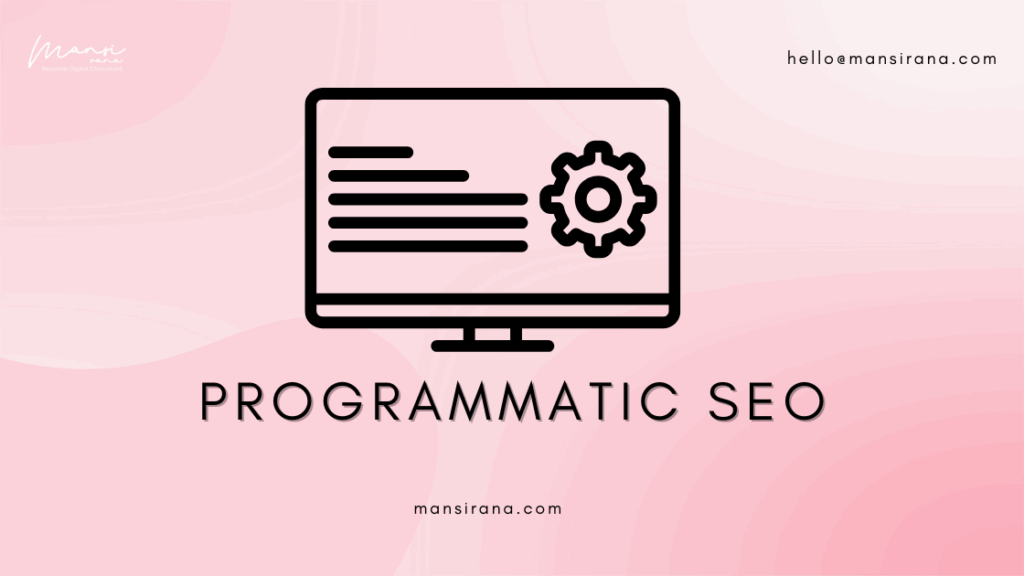 Programmatic SEO