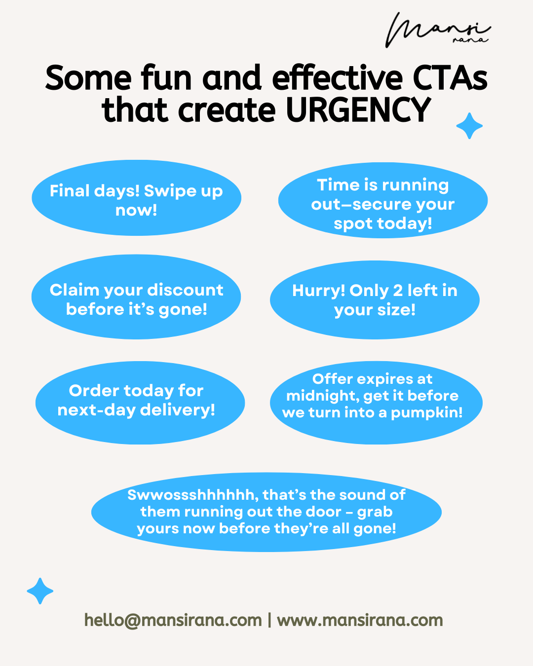 Some fun and effective CTAs that create