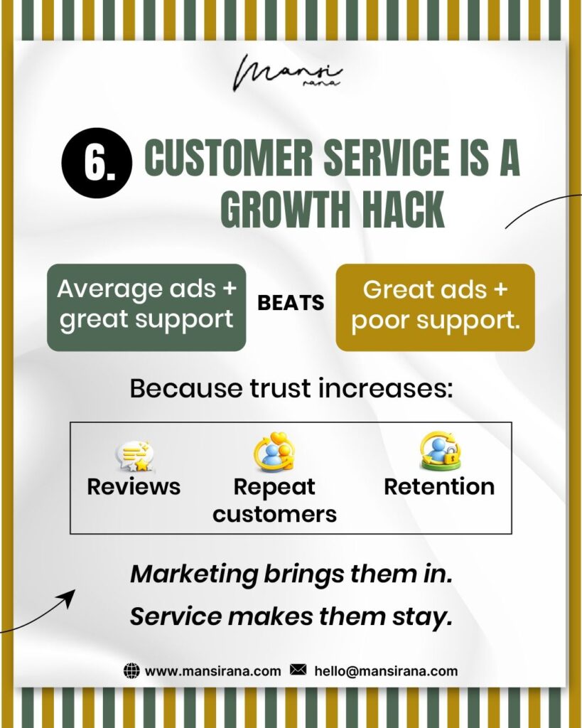 Customer Service Is an Underrated Growth Hack