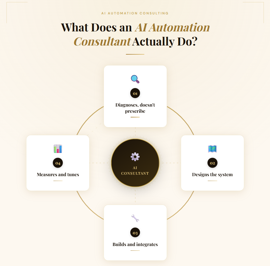 What does an AI Consultant Actually Do