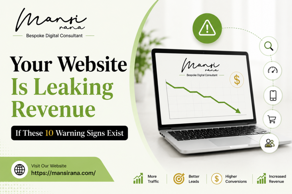 Your Website Is Leaking Revenue If These 10 Warning Signs Exist
